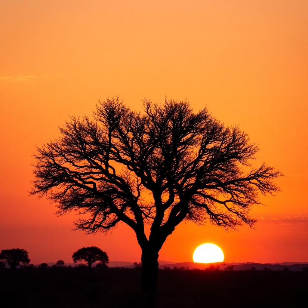 African sunset